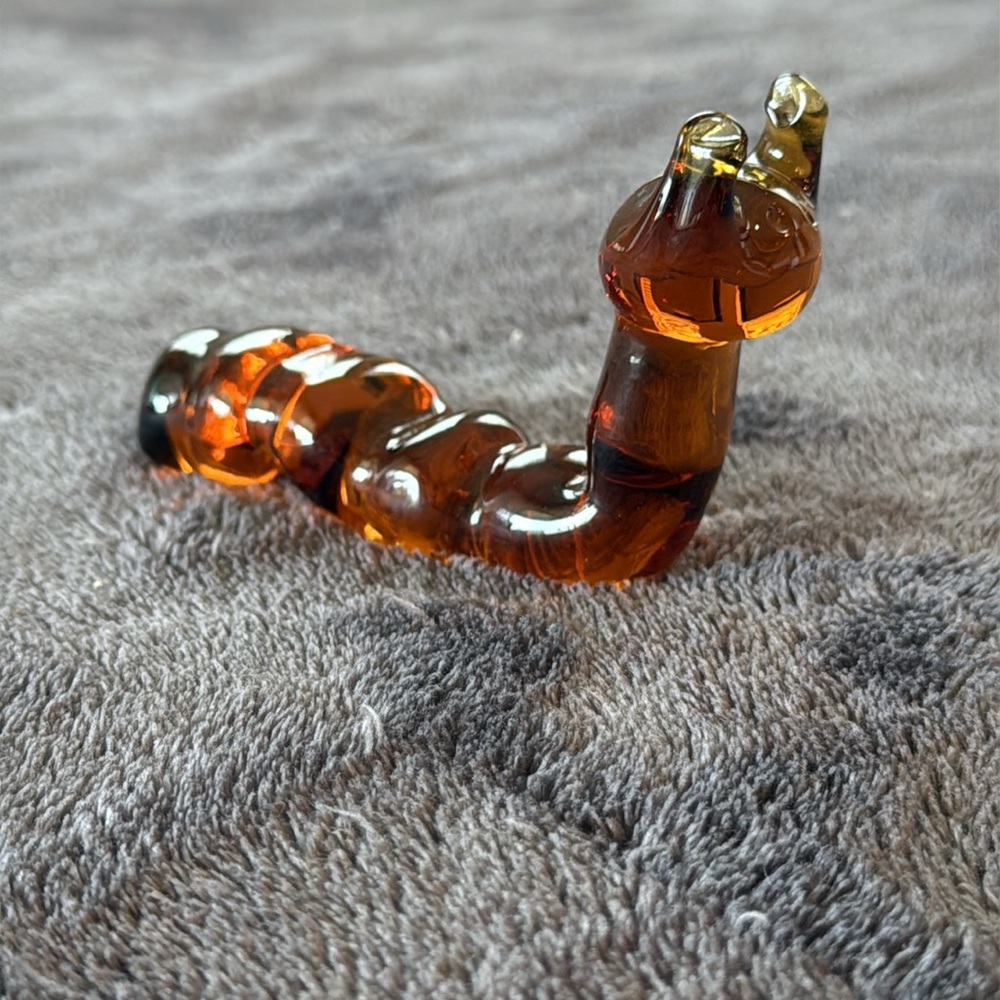 VHTF / Rare Caterpillar by Pilgrim Art Glass